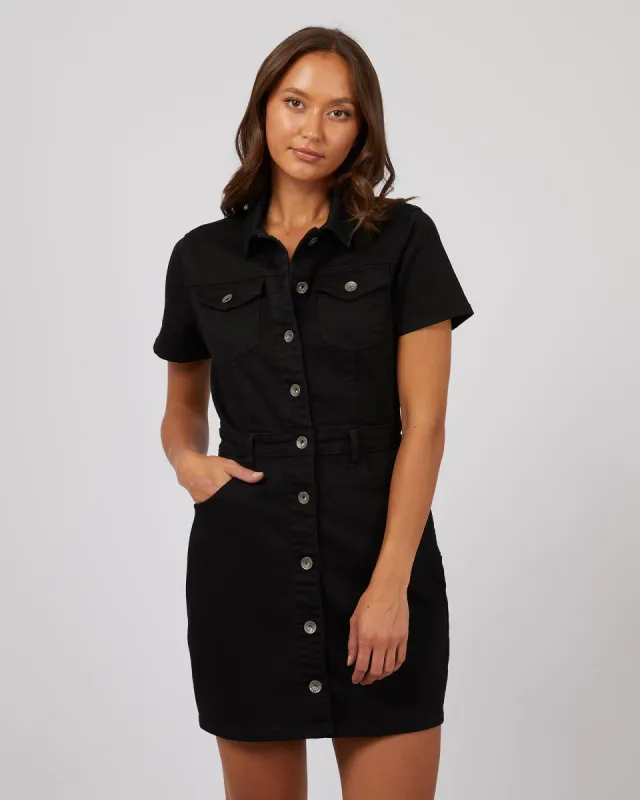 Shay Mini Dress Black sold by edge clothing