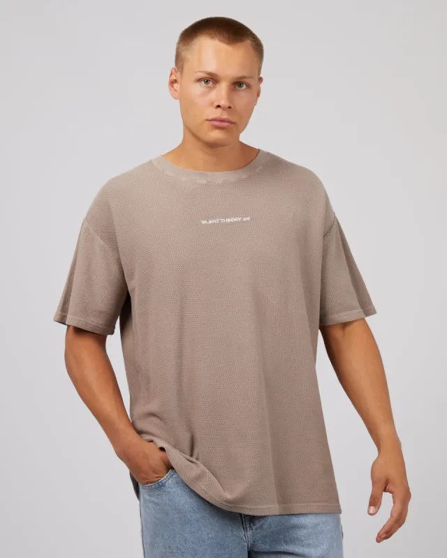 All Day Logo Tee Mushroom sold by edge clothing