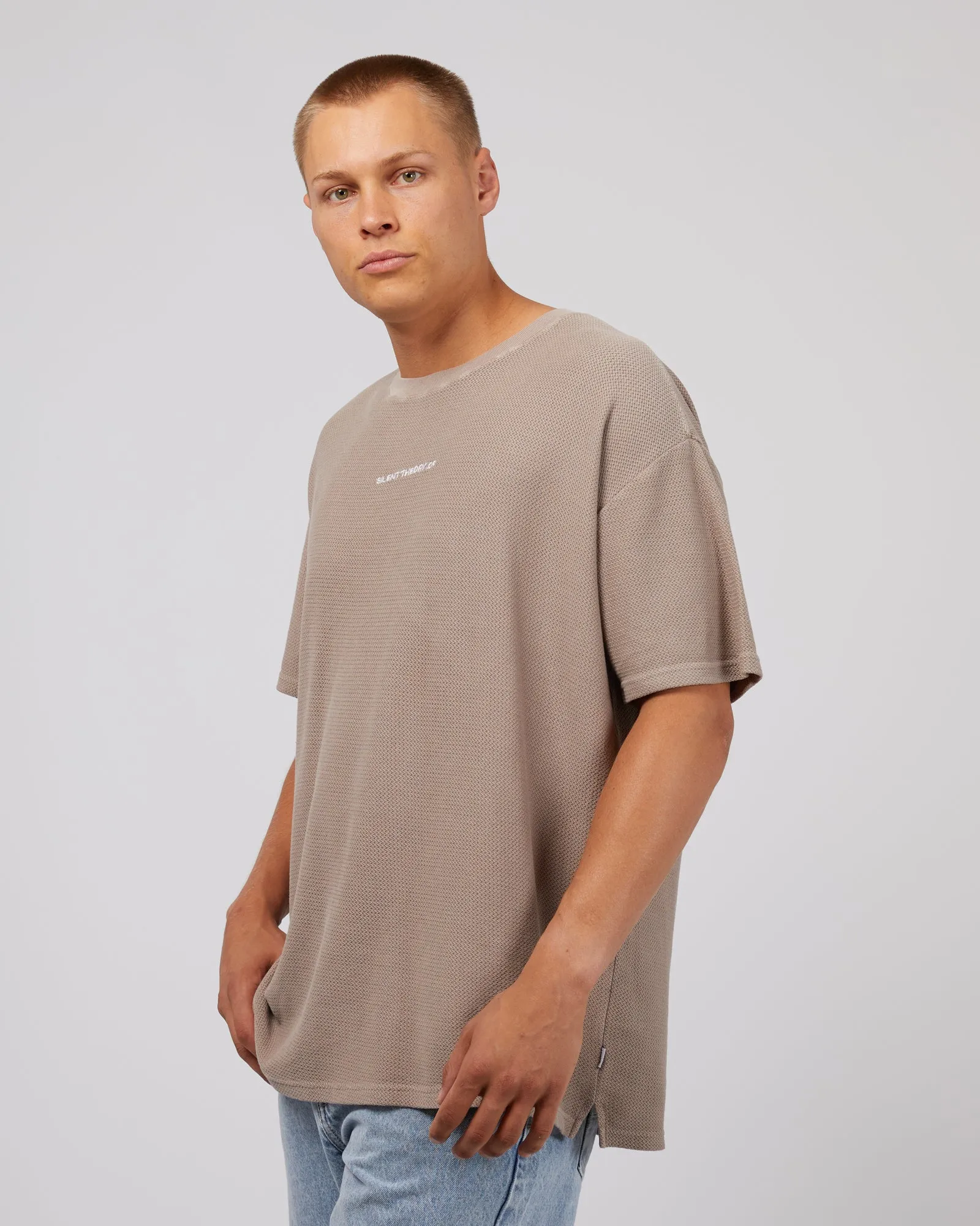 All Day Logo Tee Mushroom sold by edge clothing product image thumbnail 4