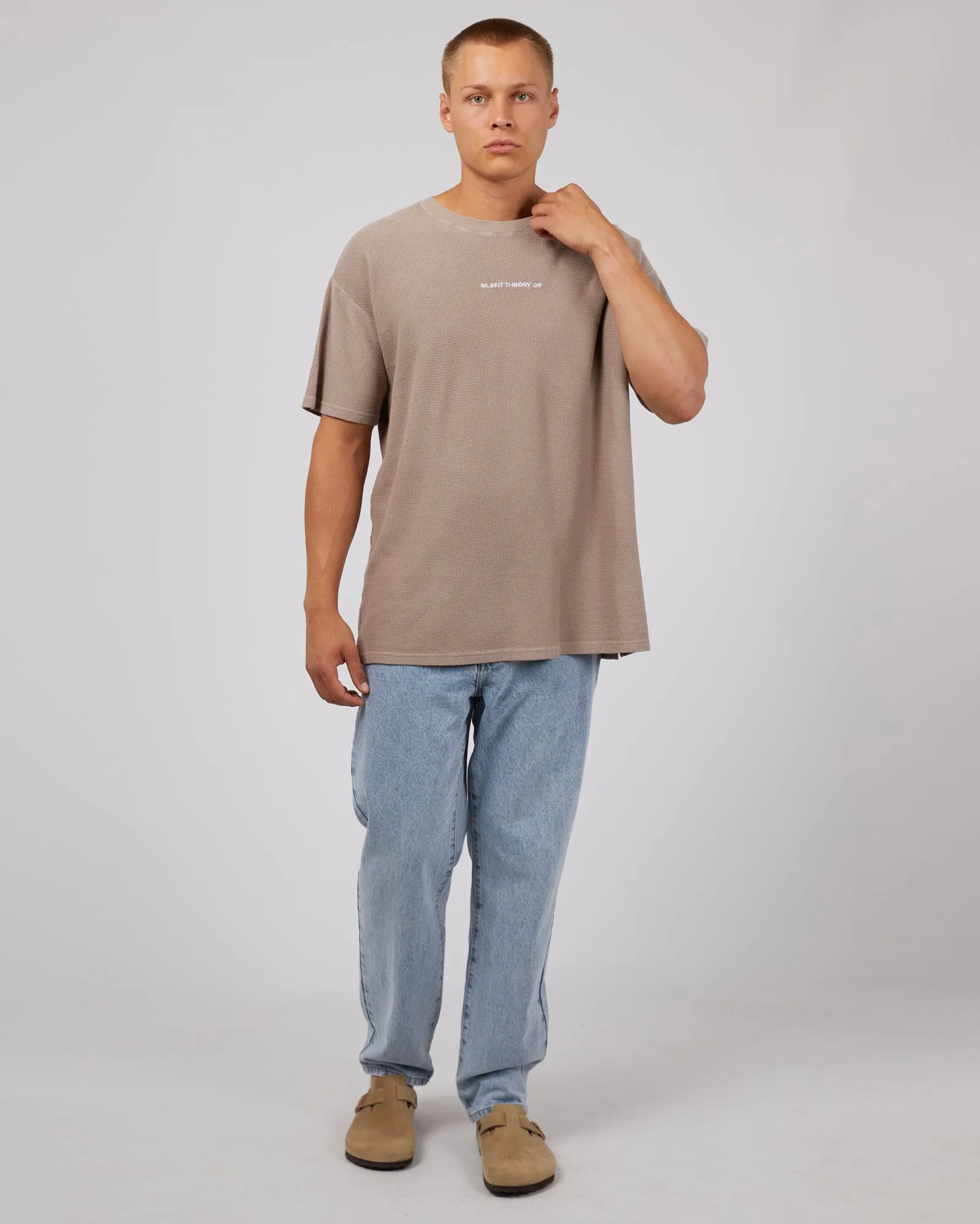 All Day Logo Tee Mushroom sold by edge clothing product image thumbnail 2