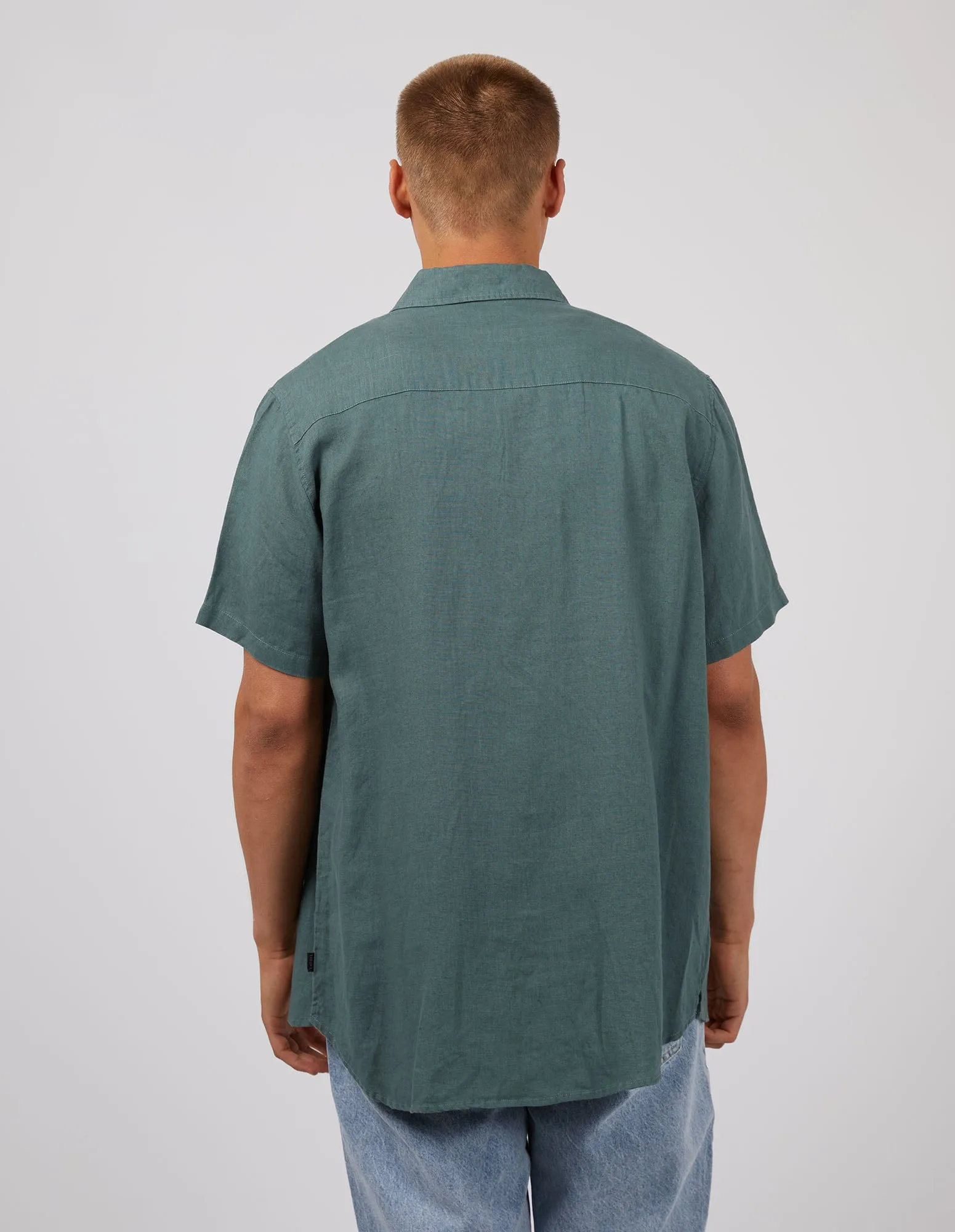 Linen Shirt Pine sold by edge clothing product image thumbnail 3