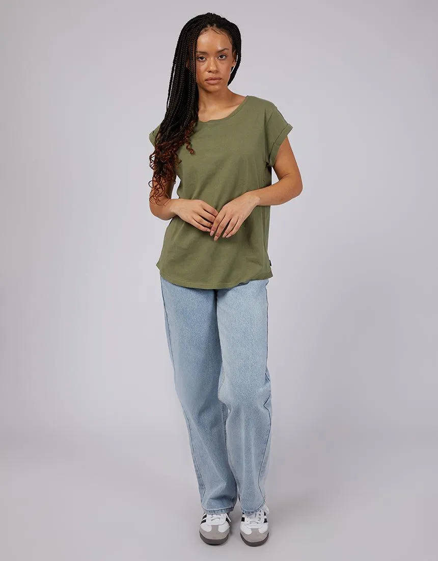 Lucy Tee Khaki sold by edge clothing product image thumbnail 2