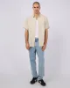 Linen Shirt Natural sold by edge clothing