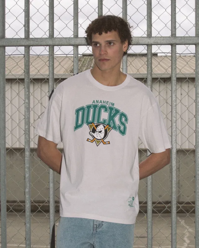Logo Arch Tee Ducks White sold by edge clothing