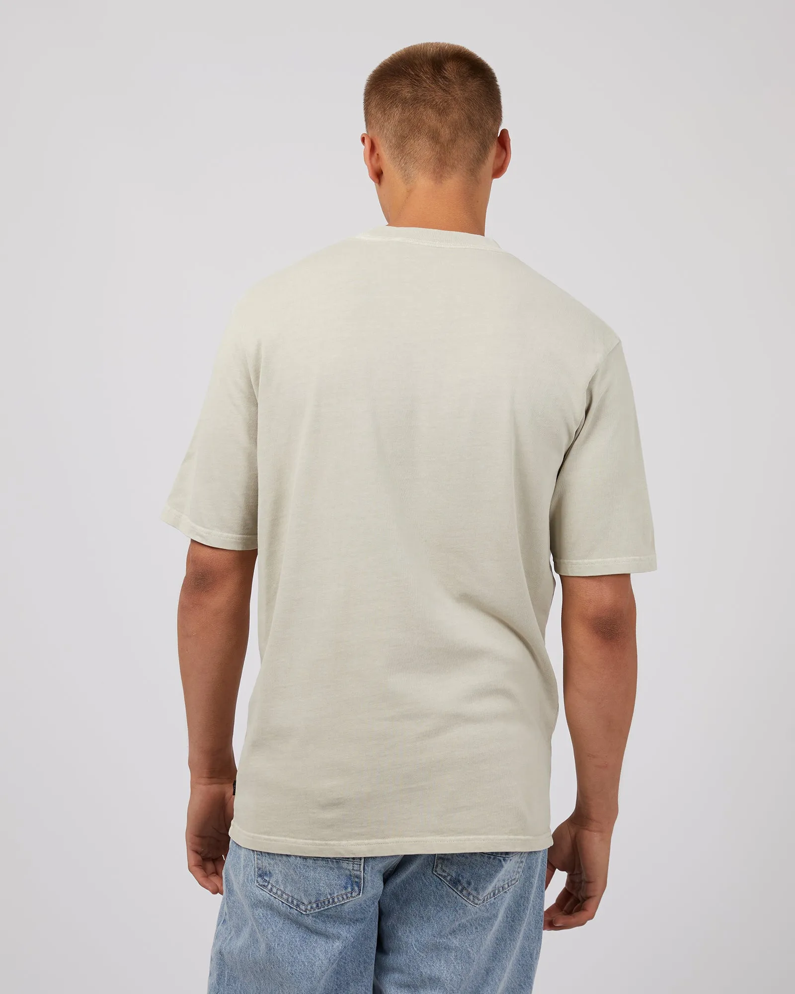 Heavy Weight Tee Chalk sold by edge clothing product image thumbnail 3