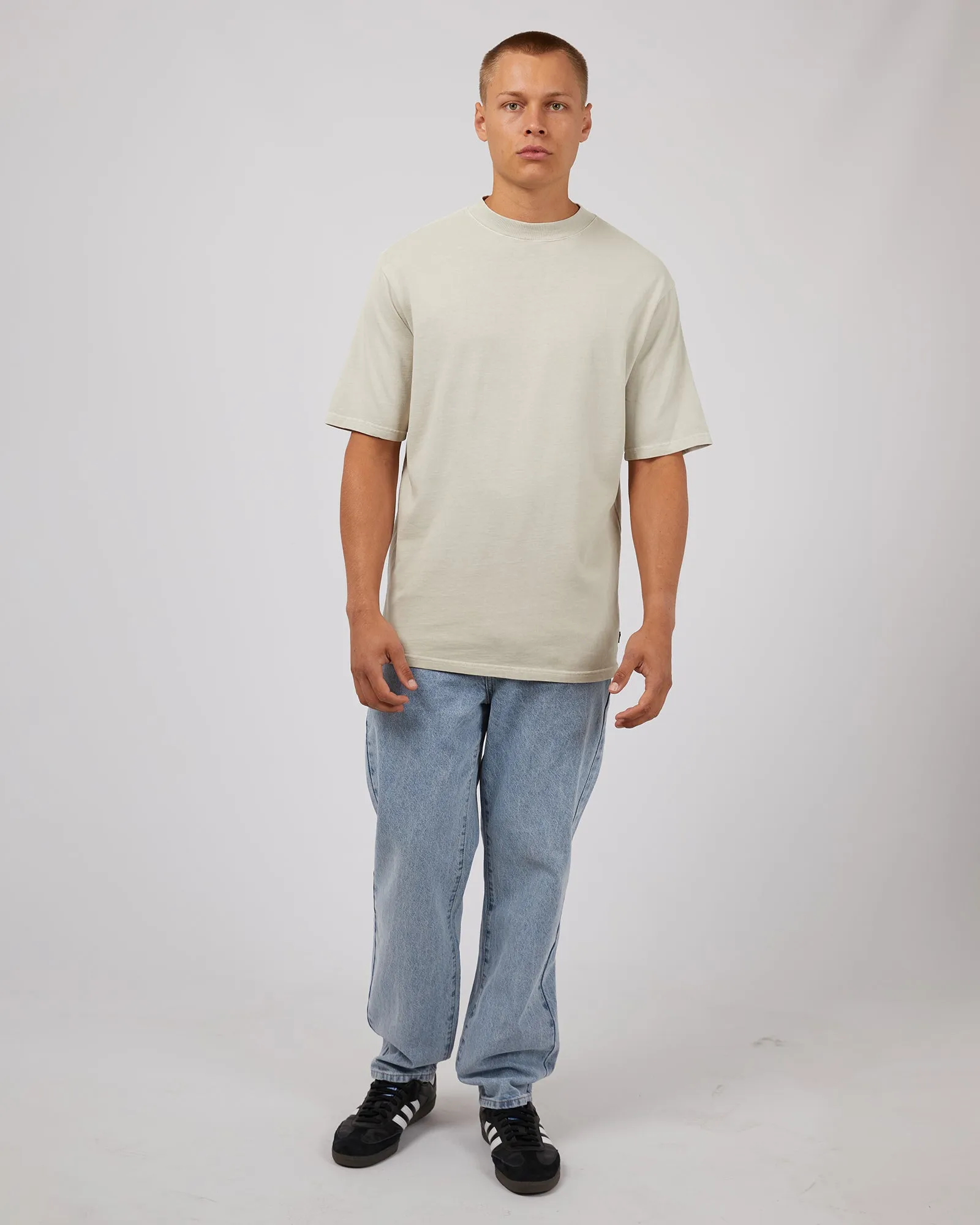 Heavy Weight Tee Chalk sold by edge clothing product image thumbnail 2