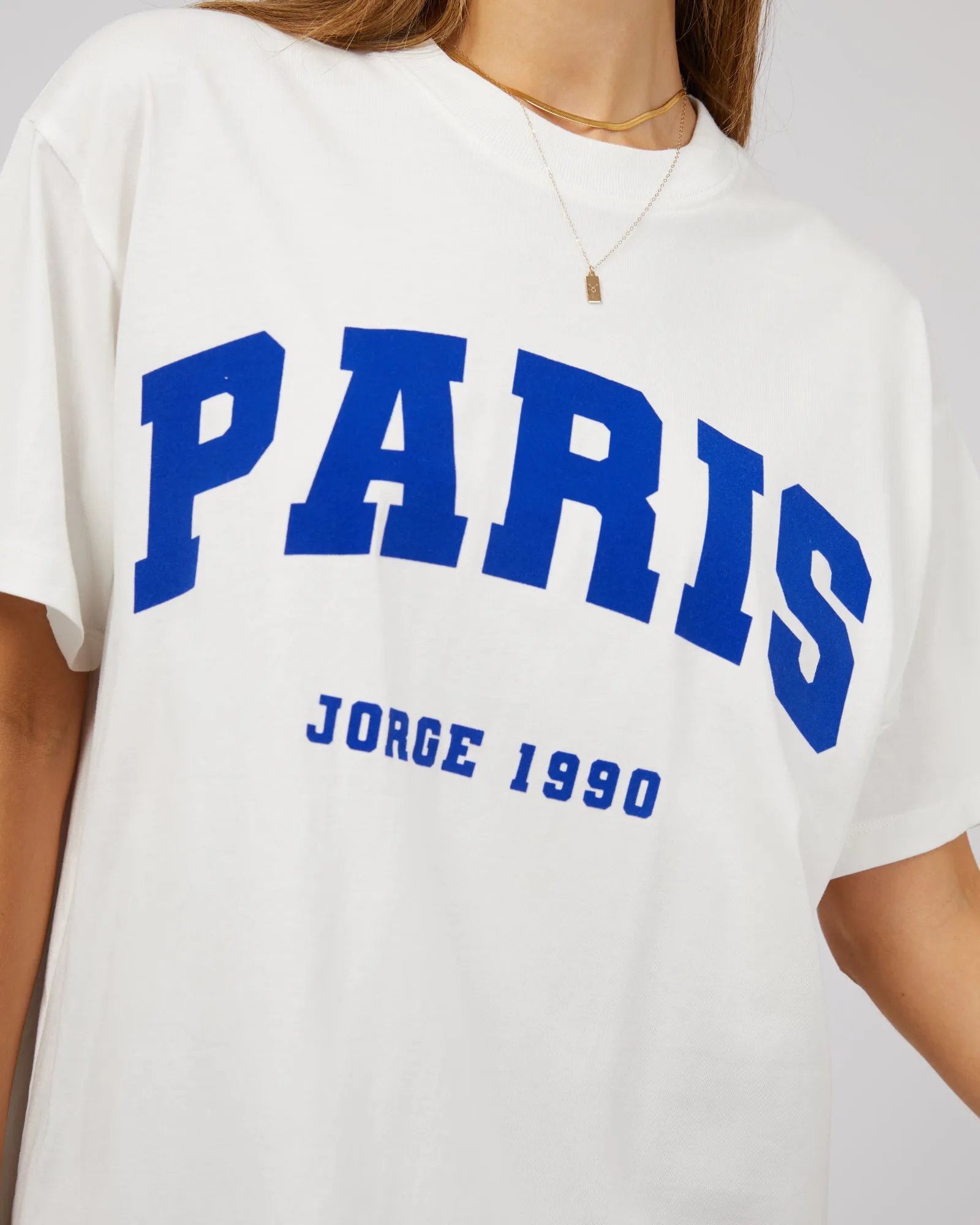 Paris Tee Vintage White sold by edge clothing product image thumbnail 5