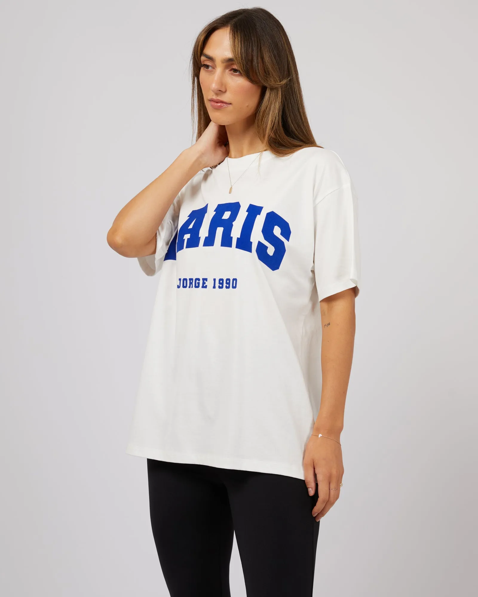 Paris Tee Vintage White sold by edge clothing product image thumbnail 4