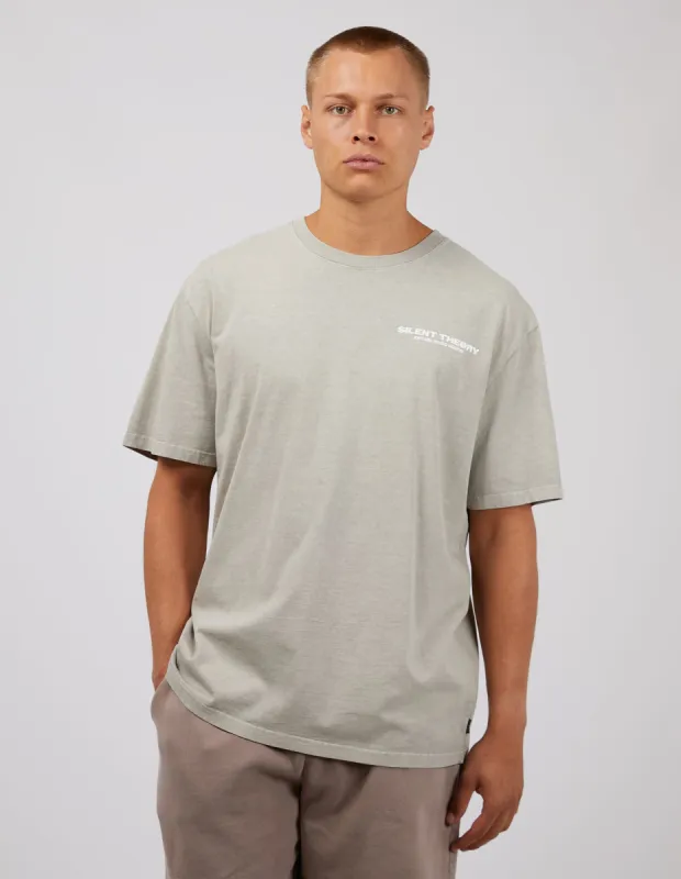 Essential Theory Tee Grey sold by edge clothing