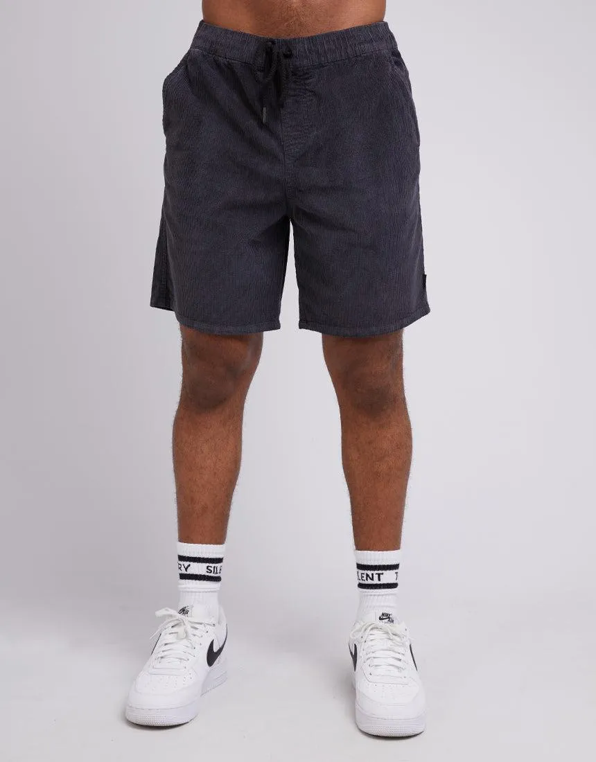 Cord Short Washed Black sold by edge clothing product image thumbnail 3