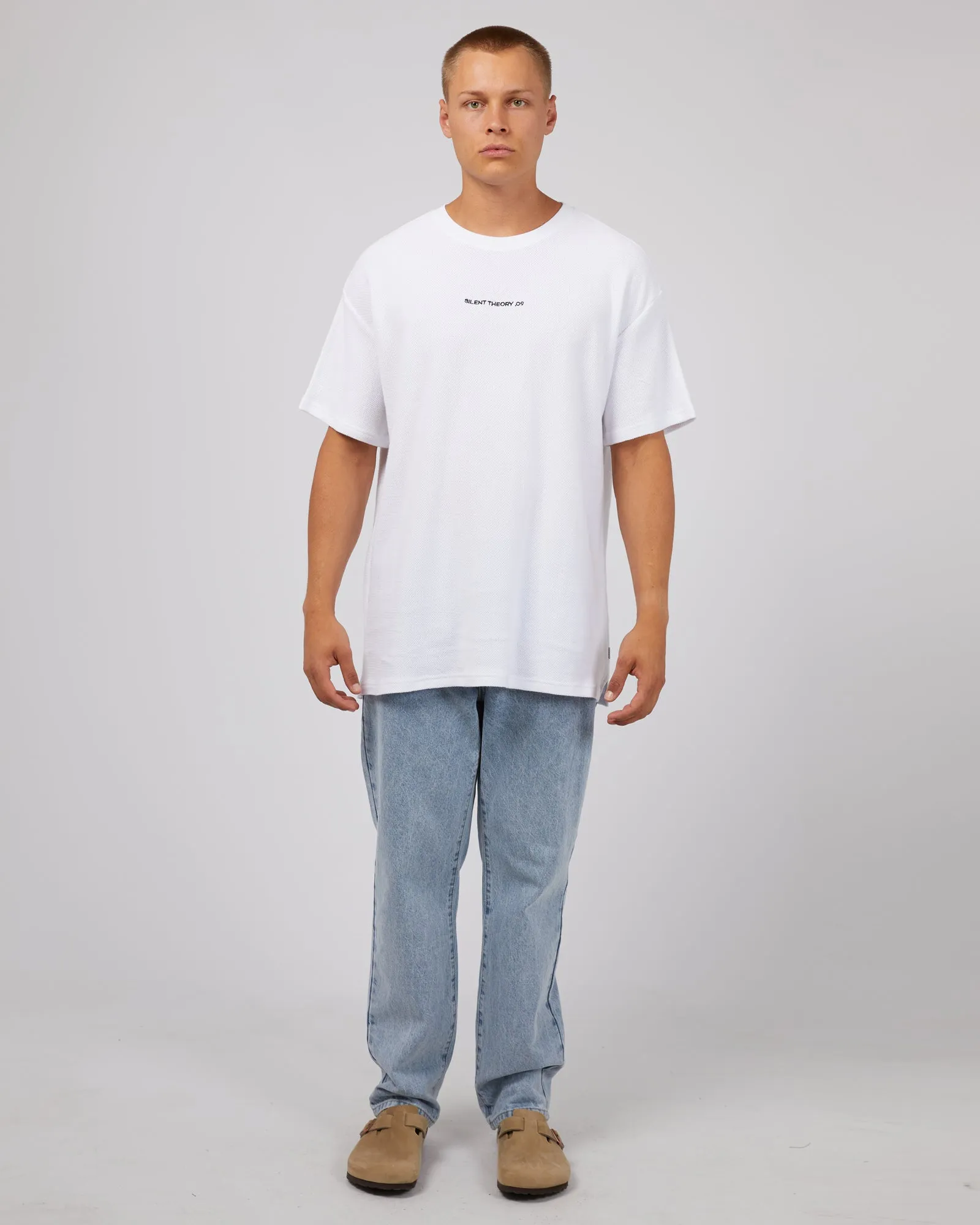 All Day Logo Tee White sold by edge clothing product image thumbnail 2