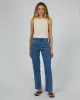 Pia Crop Tank Oatmeal sold by edge clothing