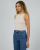 Pia Crop Tank Oatmeal sold by edge clothing