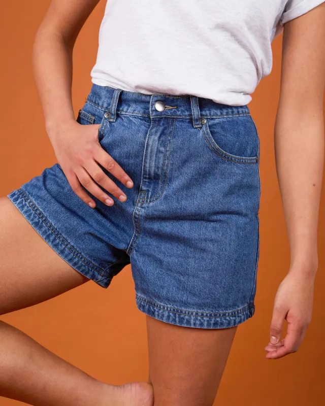Josie Denim Short Heritage Blue sold by edge clothing
