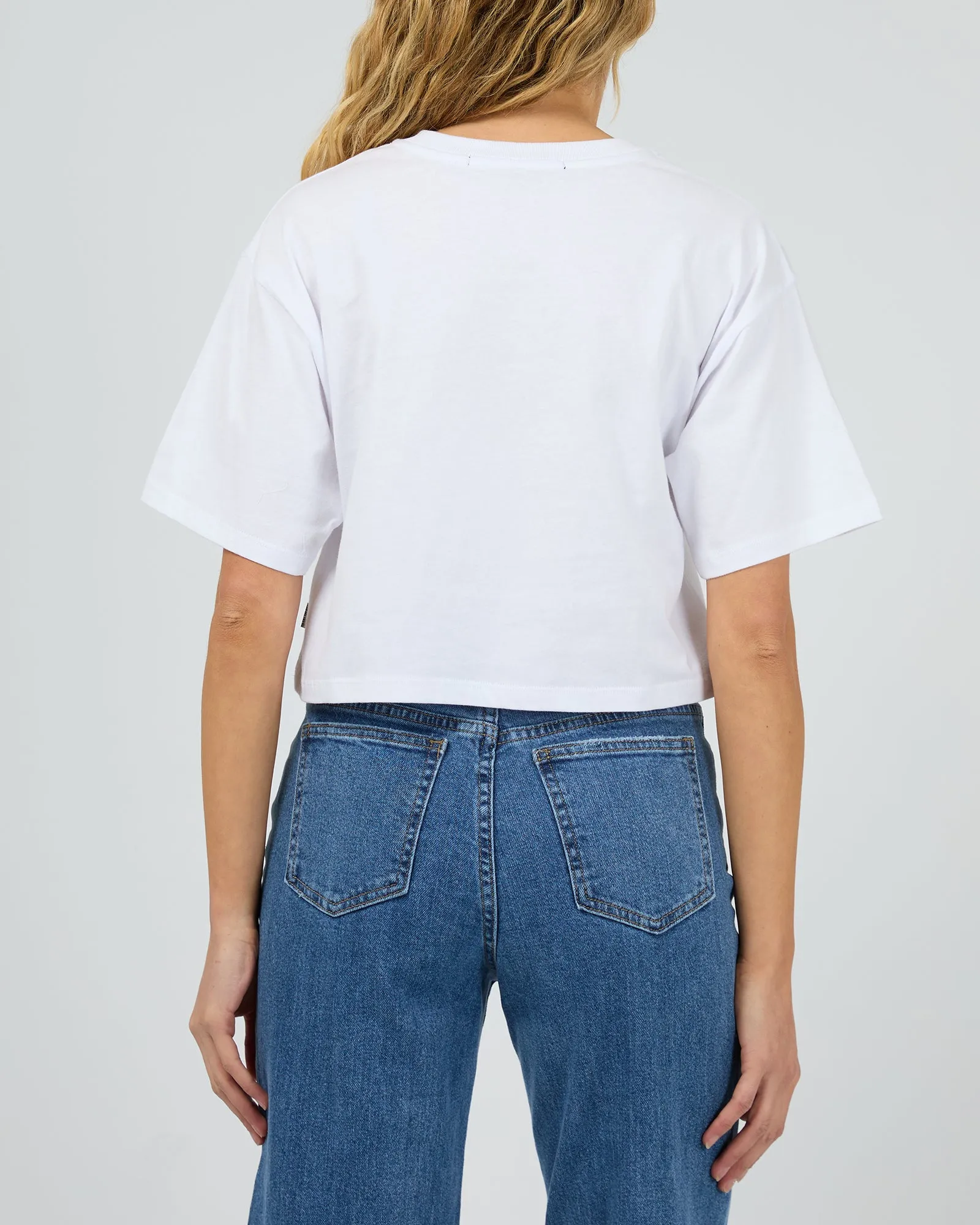 Core Crop Tee White sold by edge clothing product image thumbnail 4