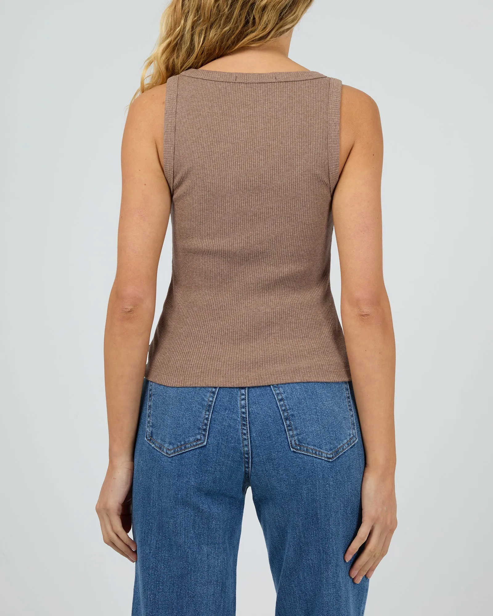 Mia Tank Brown sold by edge clothing product image thumbnail 4