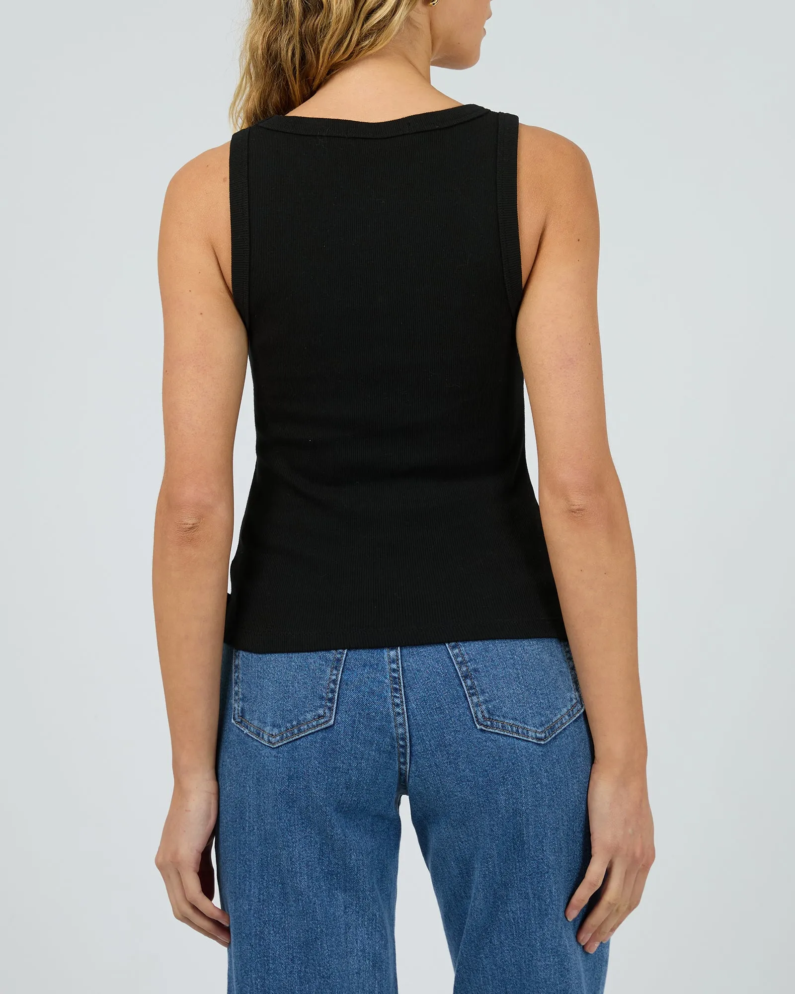 Mia Tank Black sold by edge clothing product image thumbnail 3
