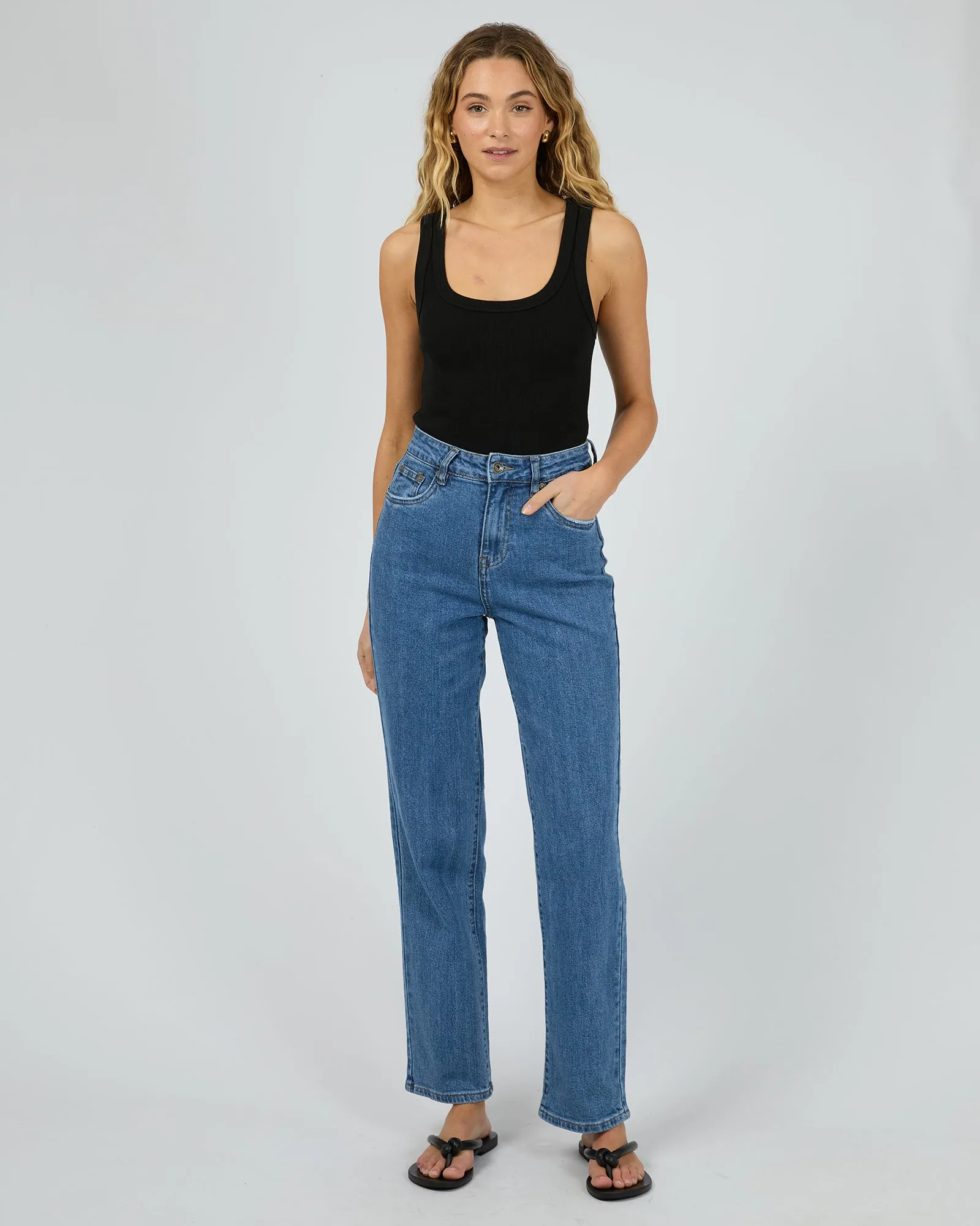 Mia Tank Black sold by edge clothing product image thumbnail 2