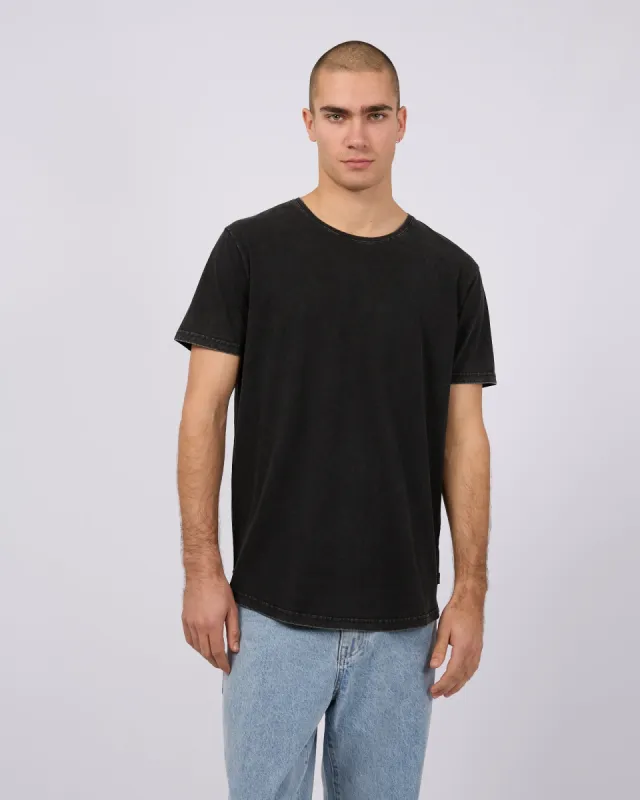 Tail Tee Washed Black sold by edge clothing