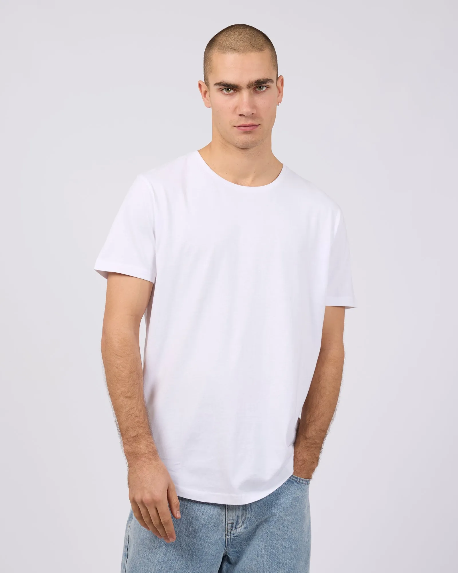 Tail Tee White sold by edge clothing