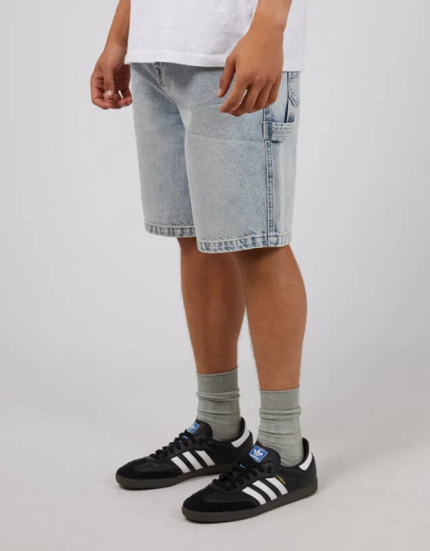 Carpenter Short Bleached Blue sold by edge clothing