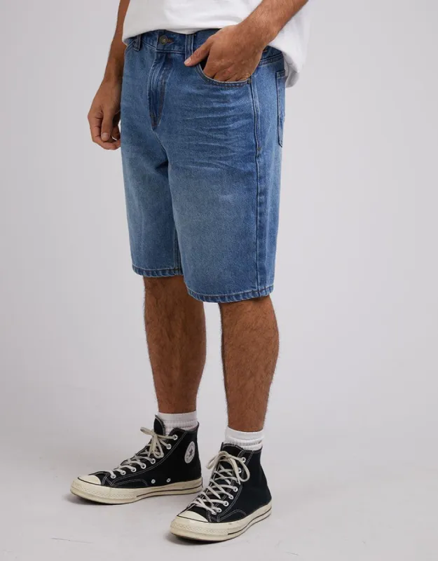 Relaxed Straight Short Light Blue sold by edge clothing