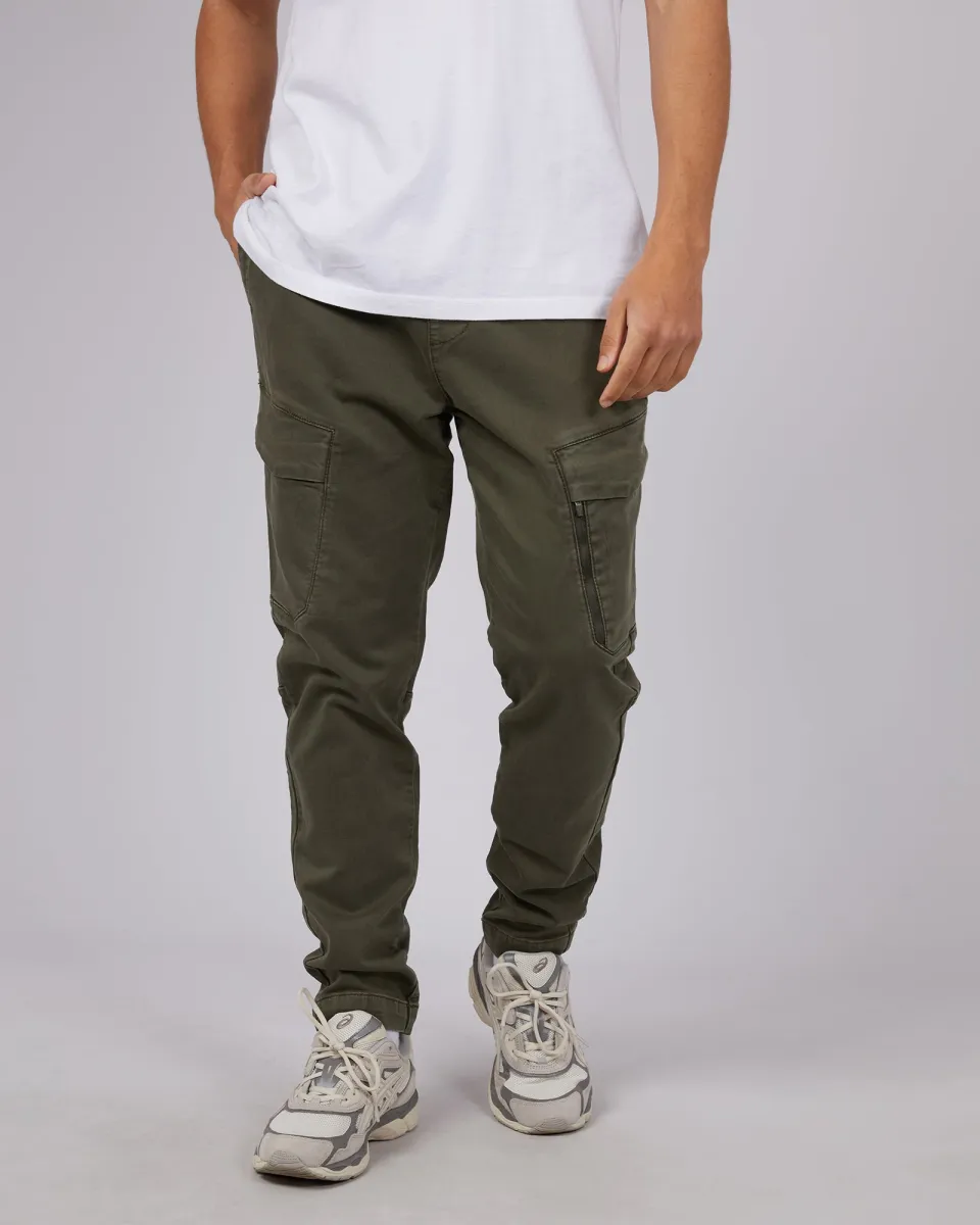 Inset Cargo Pant Khaki sold by edge clothing