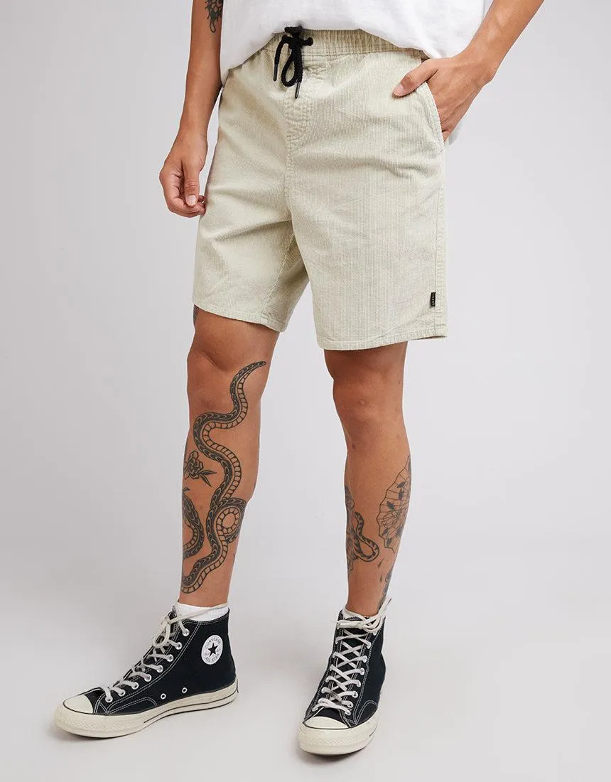 Cord Short Beige sold by edge clothing