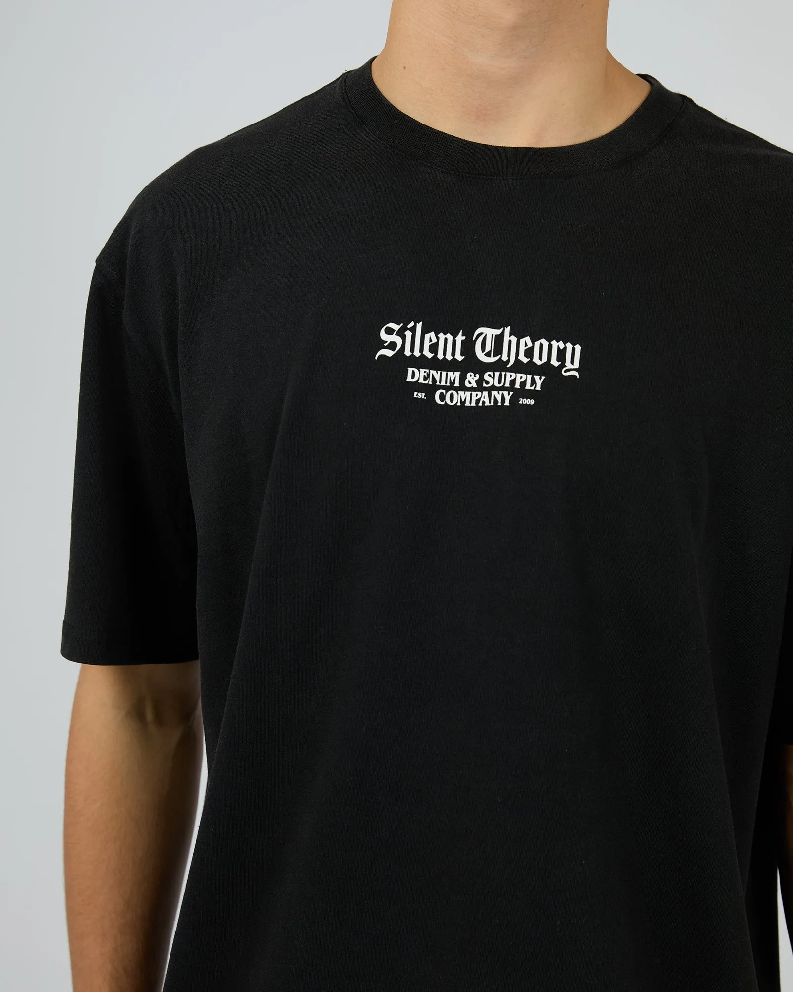 Wild Eagle Tee Washed Black sold by edge clothing product image thumbnail 5