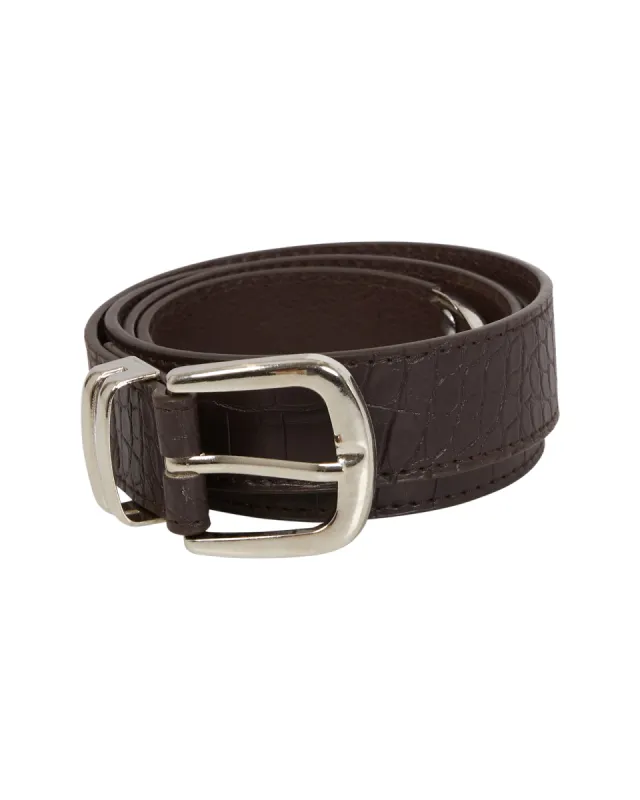 Coco Belt Brown sold by edge clothing