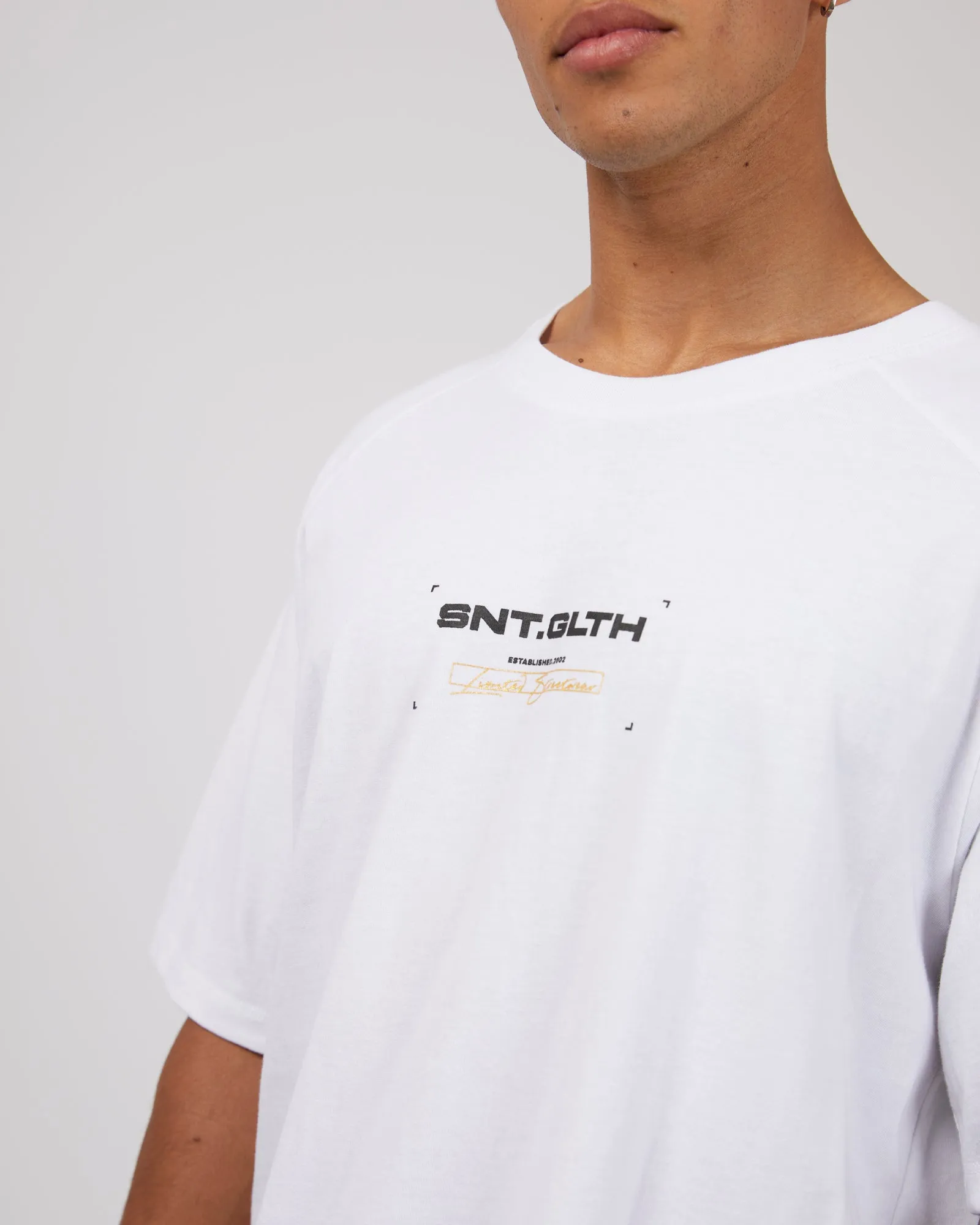 Lateral Tee White sold by edge clothing product image thumbnail 5
