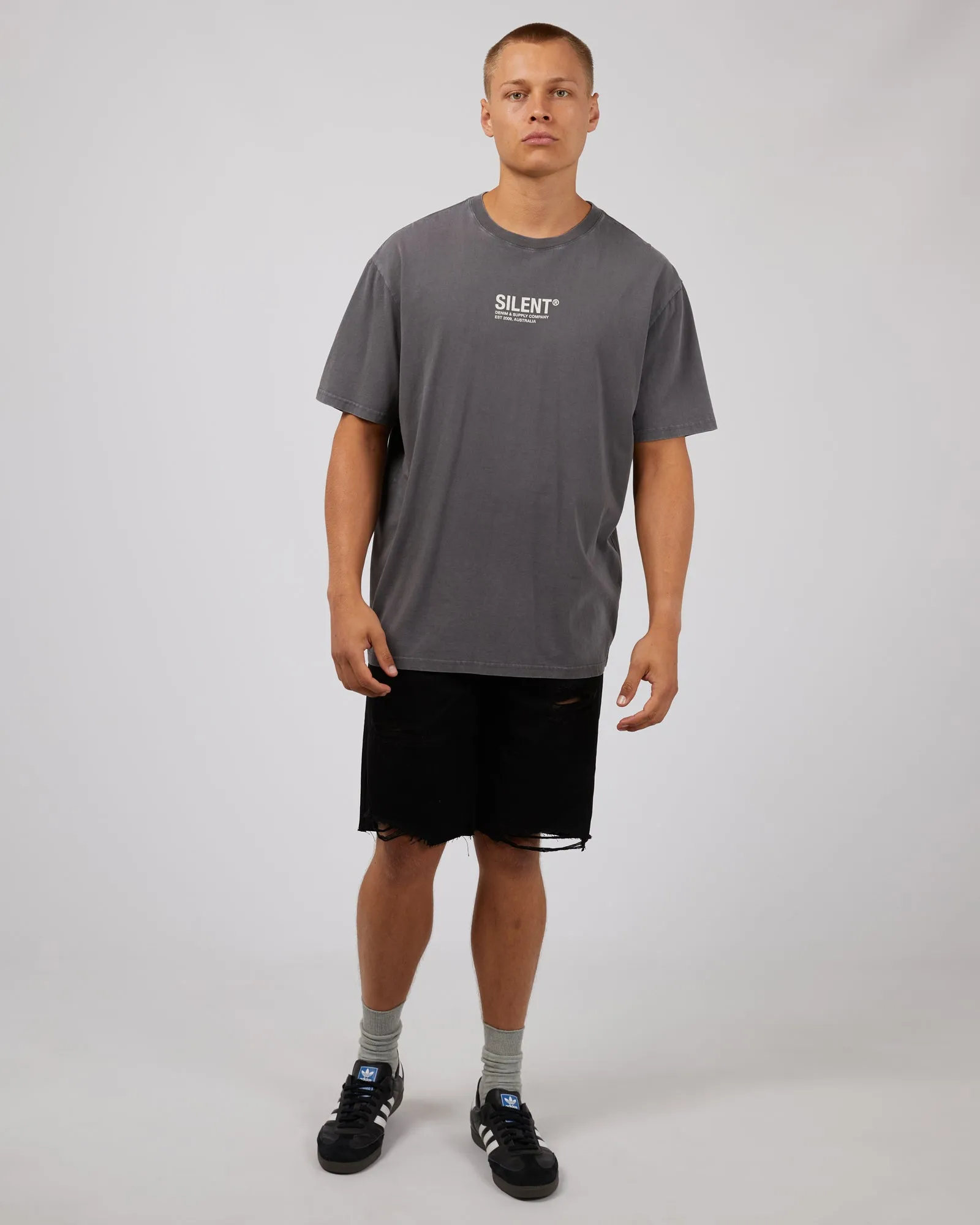 Icon Tee Charcoal sold by edge clothing product image thumbnail 2