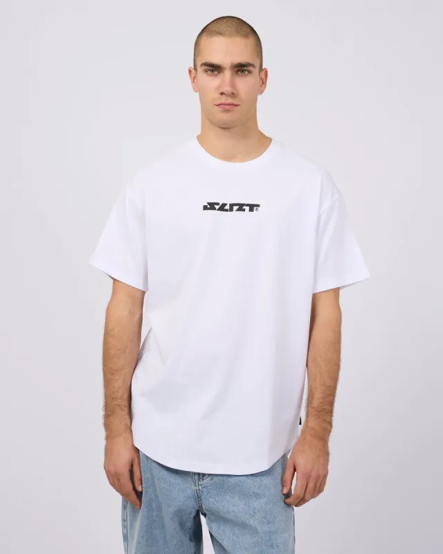 Fade Tee White sold by edge clothing