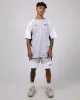 Honors Fleece Short Grey Marle sold by edge clothing