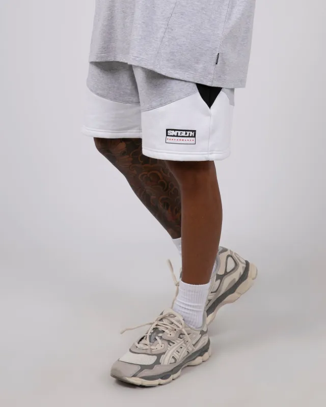 Honors Fleece Short Grey Marle sold by edge clothing