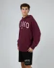 Soho Hoodie Burgundy sold by edge clothing