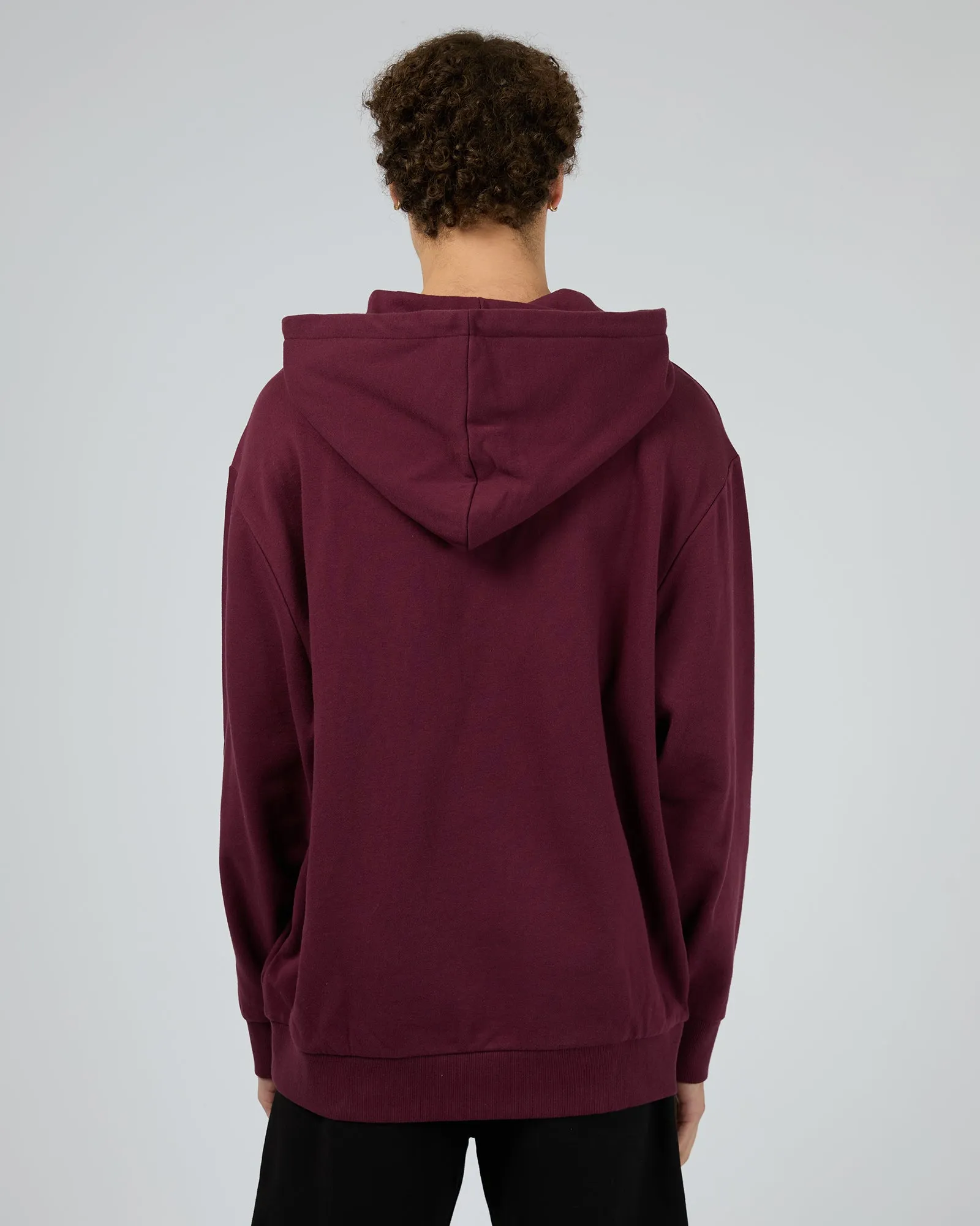 Soho Hoodie Burgundy sold by edge clothing product image thumbnail 3