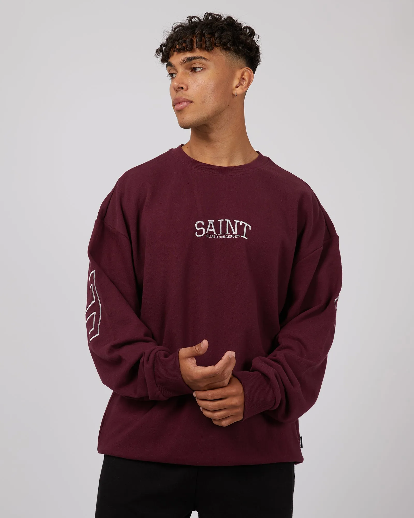 Soho Crew Burgundy sold by edge clothing