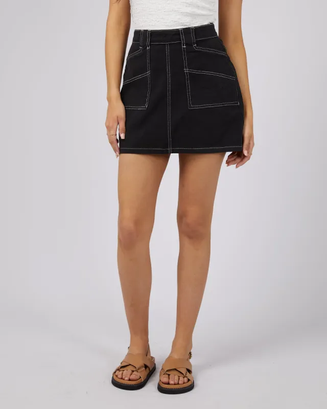 Becca Skirt Black sold by edge clothing