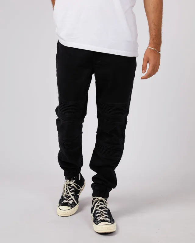 Fang Moto Jean Black sold by edge clothing
