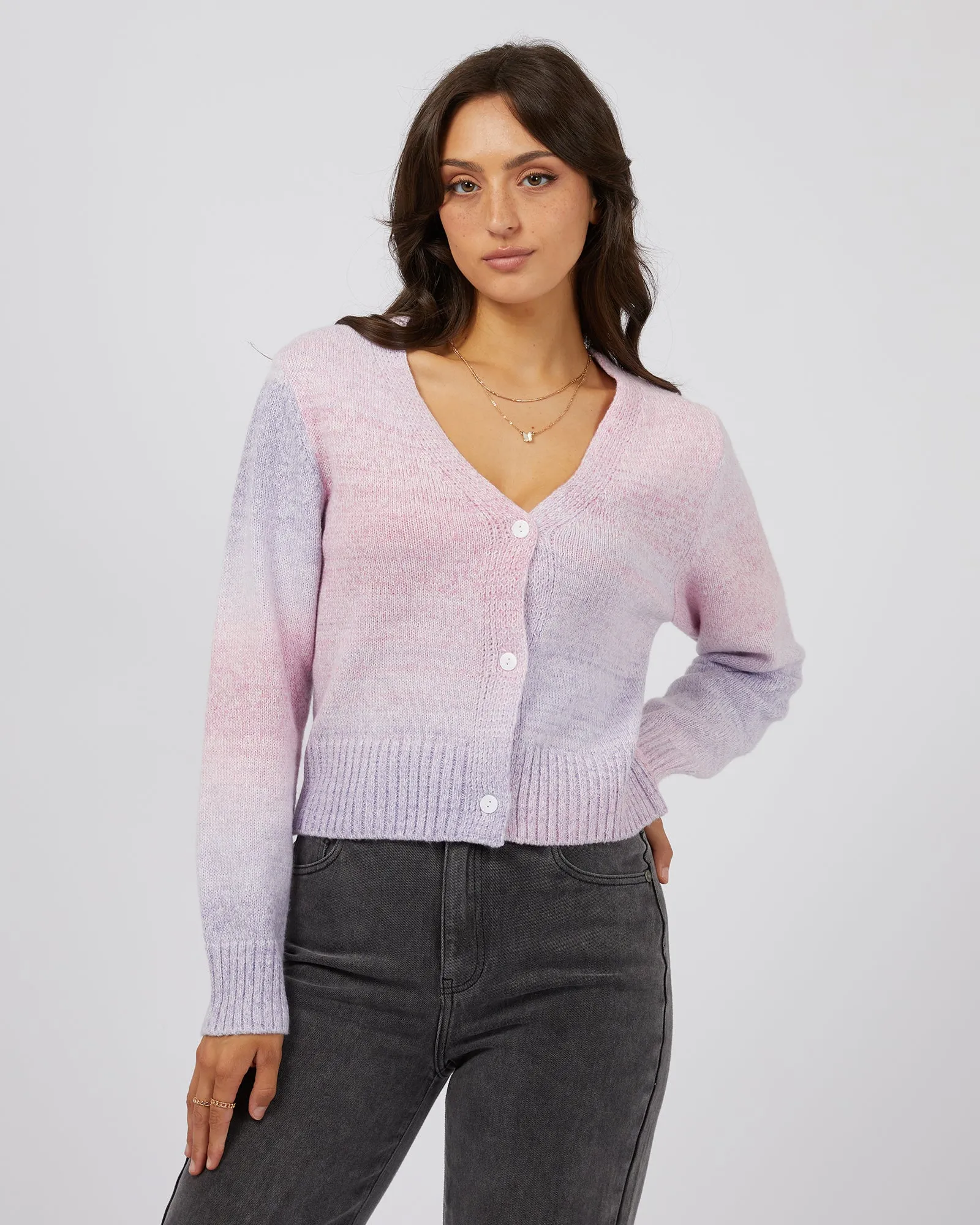 Lotus Knit Cardi Multicoloured sold by edge clothing