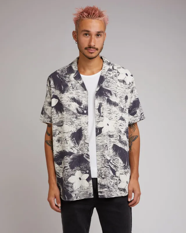 Paradise Shirt Black sold by edge clothing