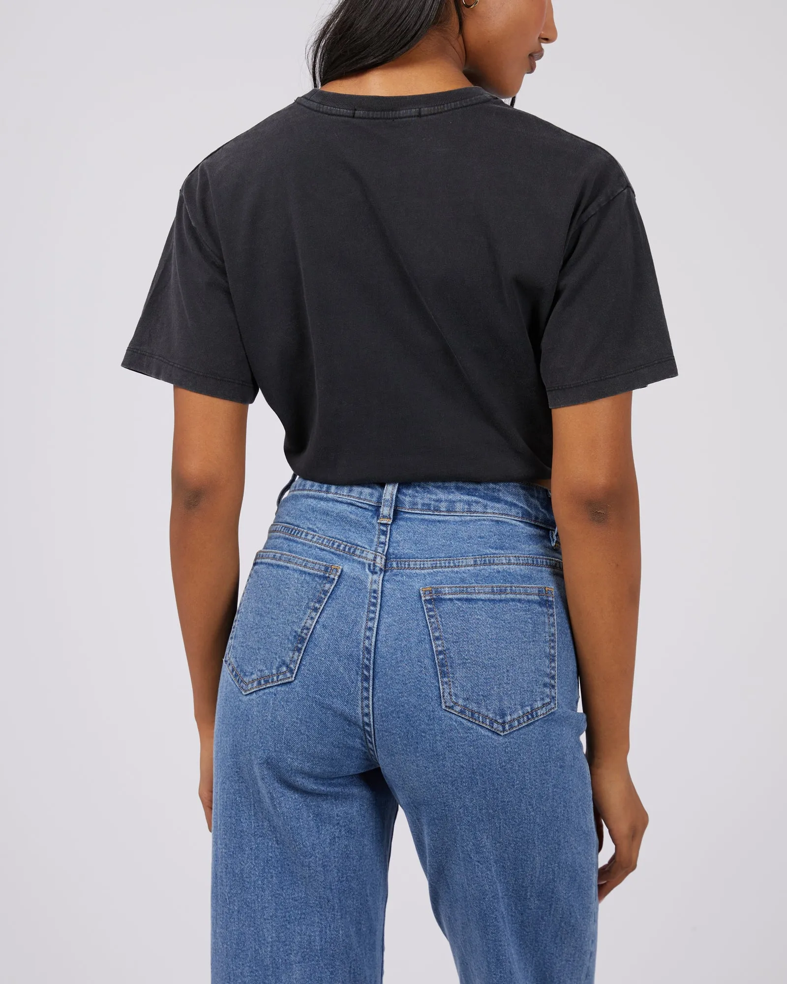 Joshua Tree Tie Tee Washed Black sold by edge clothing product image thumbnail 3