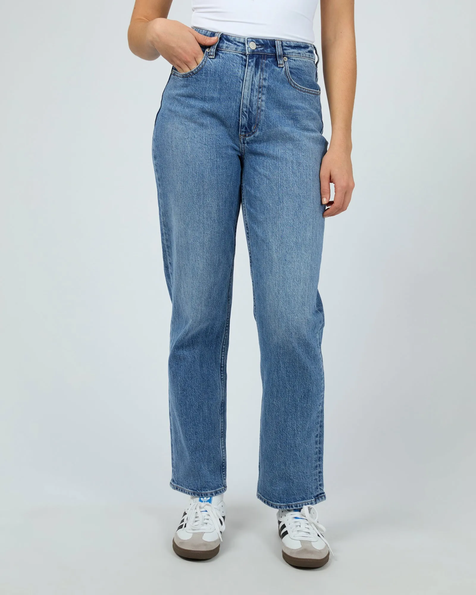 High Straight Indigo Lake Blue sold by edge clothing product image thumbnail 4