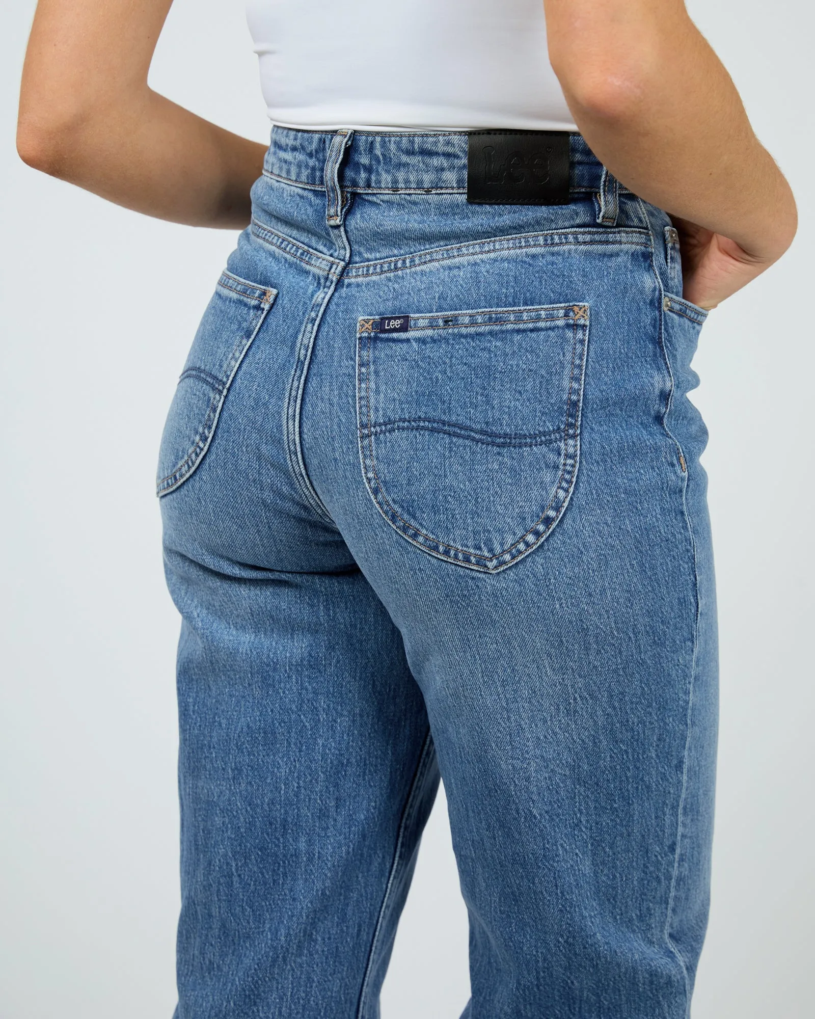 High Straight Indigo Lake Blue sold by edge clothing product image thumbnail 5