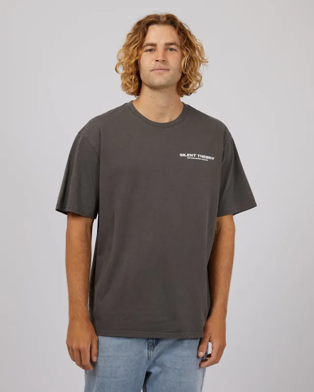 Essential Theory Tee Coal sold by edge clothing