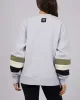 Ski Run Oversized Crew Grey Marle sold by edge clothing