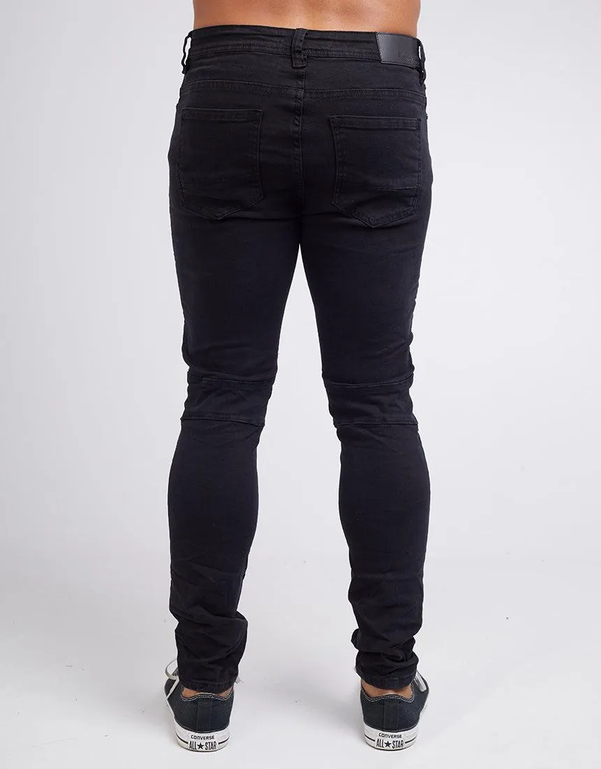 Strung Out Moto Jean Black sold by edge clothing product image thumbnail 4