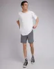 Cord Short Grey sold by edge clothing