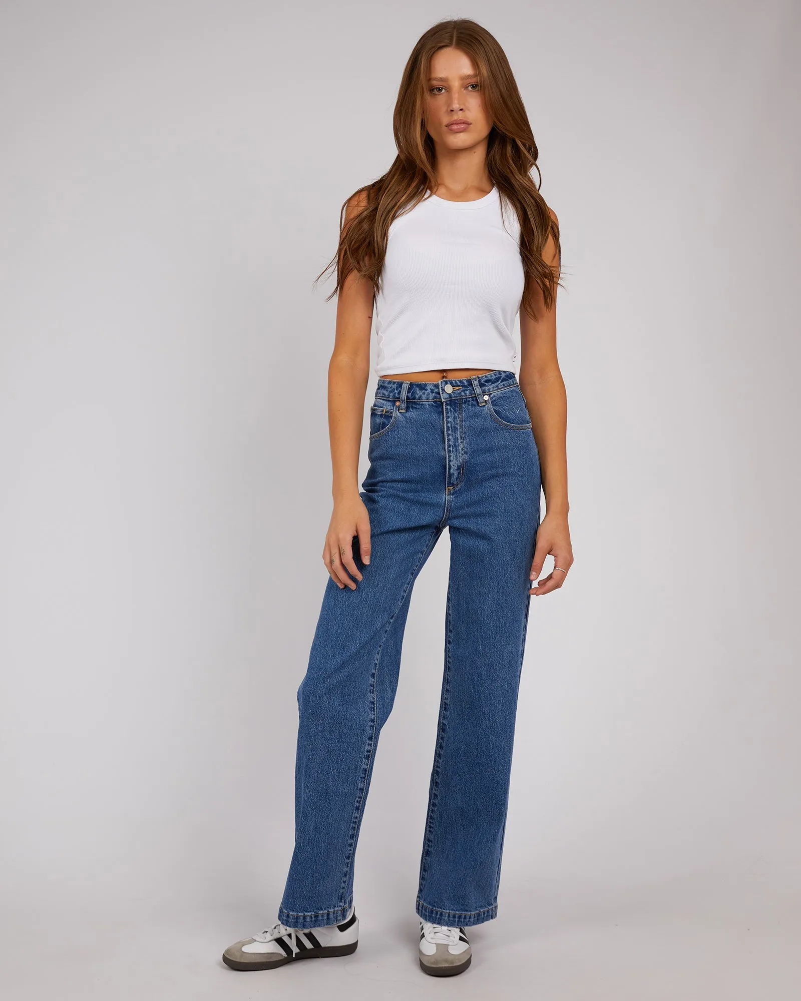 A 94 High & Wide Jean Chantelle Mid Blue sold by edge clothing product image thumbnail 2